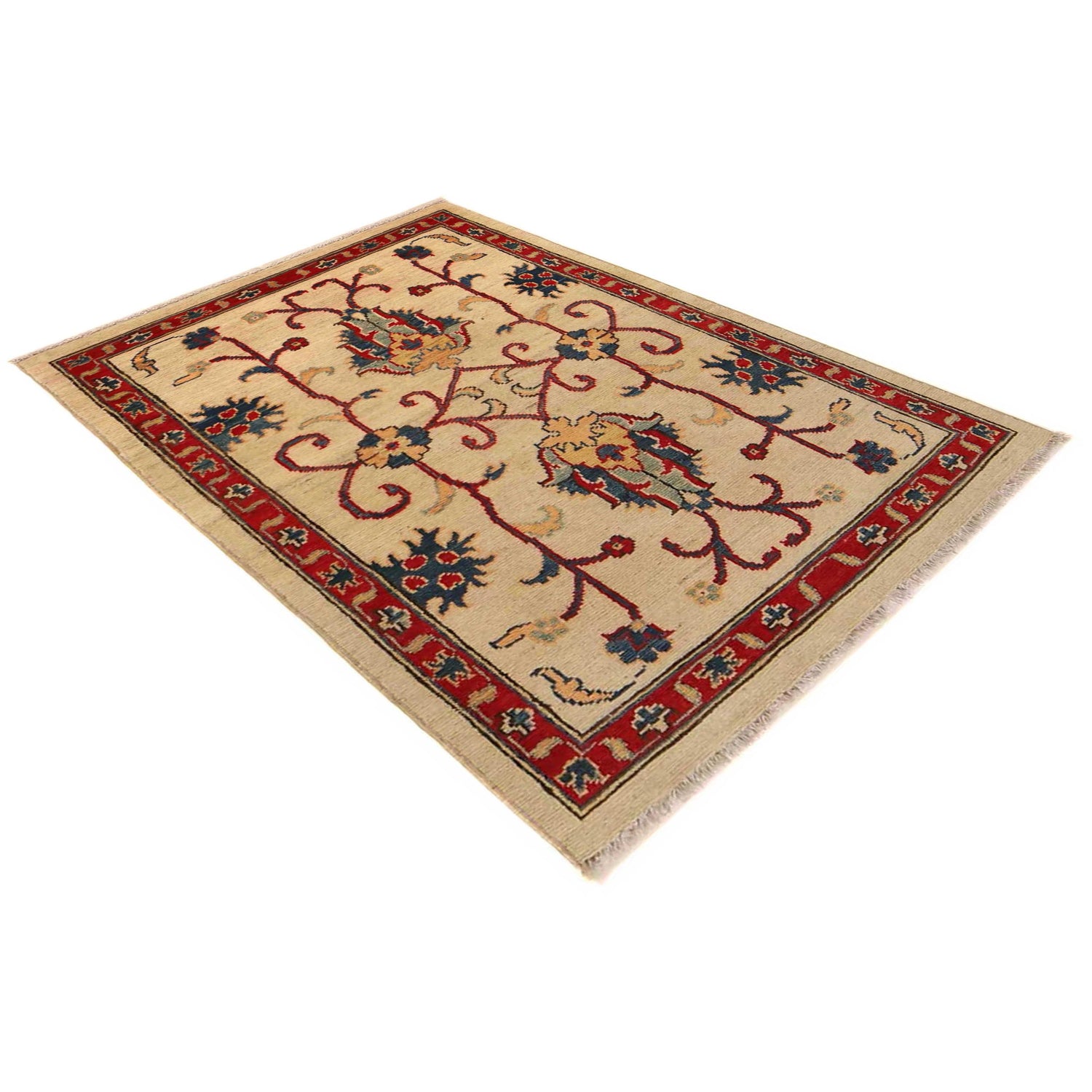 Oriental Kazak Rug 2' 7 x 3' 11 (ft) - No. B35136