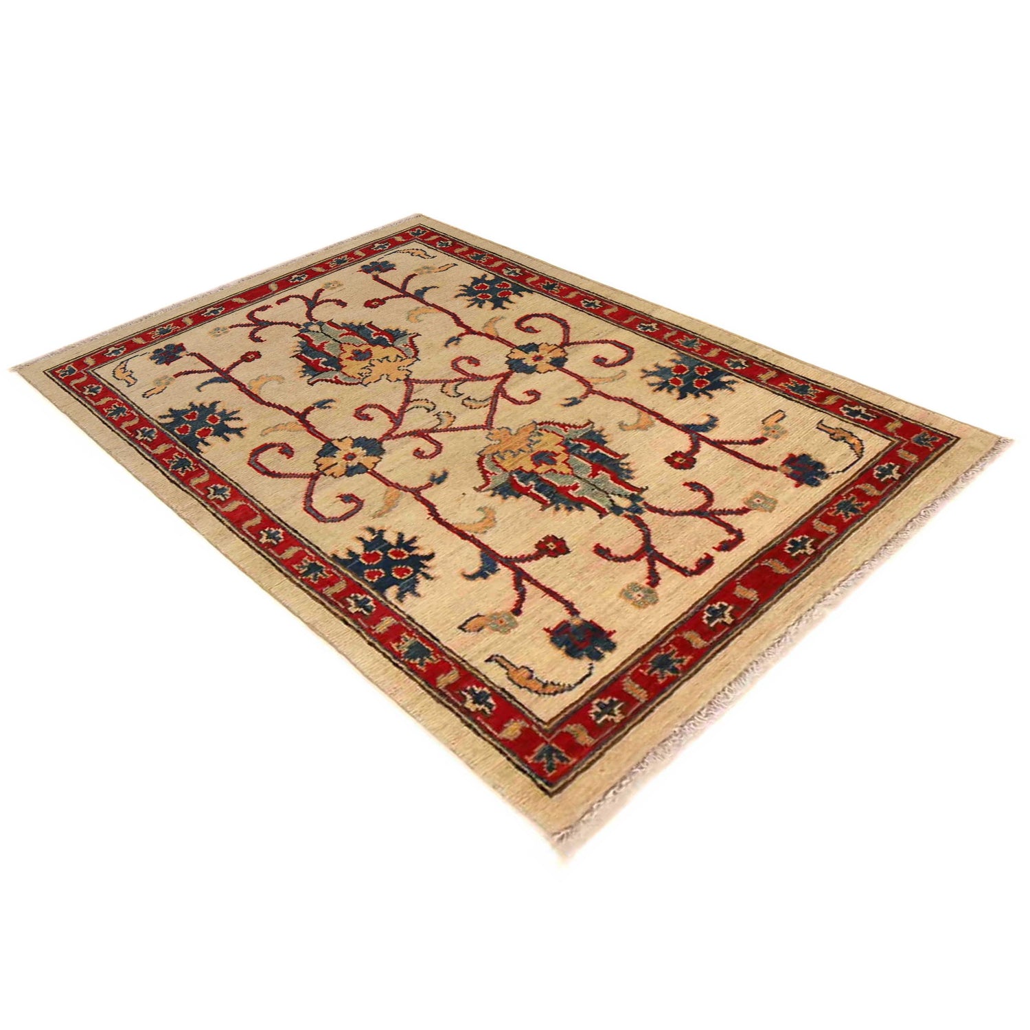 Oriental Kazak Rug 2' 7 x 3' 11 (ft) - No. B35136