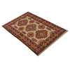 Ivory Color Kazak Rug 2' 7 x 3' 11 (ft) - No. B35138