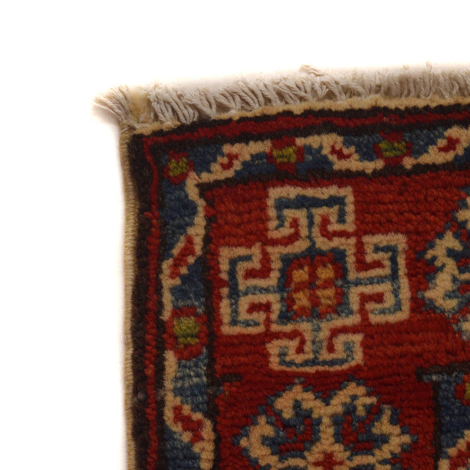 Ivory Color Kazak Rug 2' 7 x 3' 11 (ft) - No. B35138