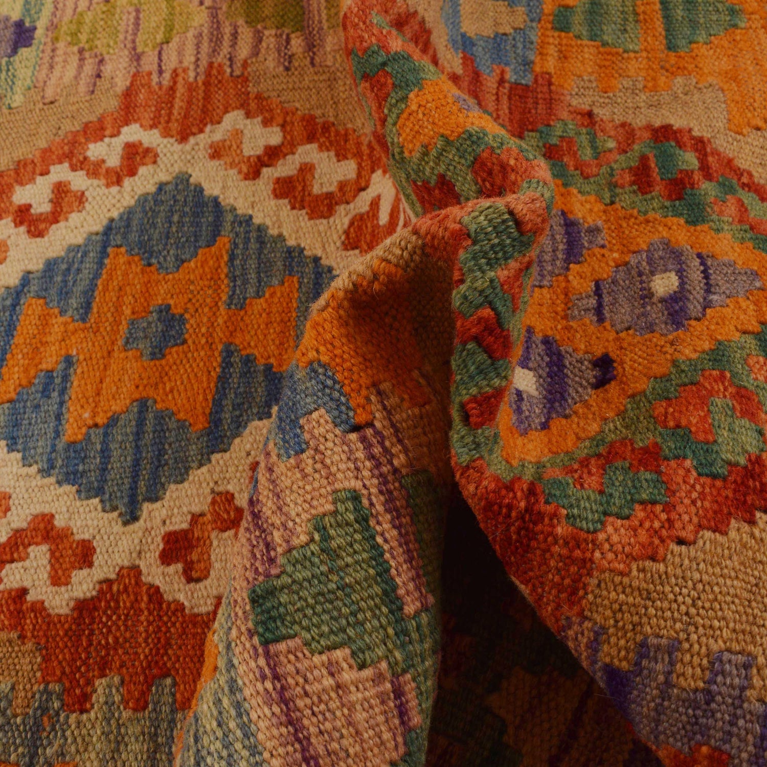 Handmade Vegetable Kilim 2' 7" x 3' 9" (ft) - No. B35141
