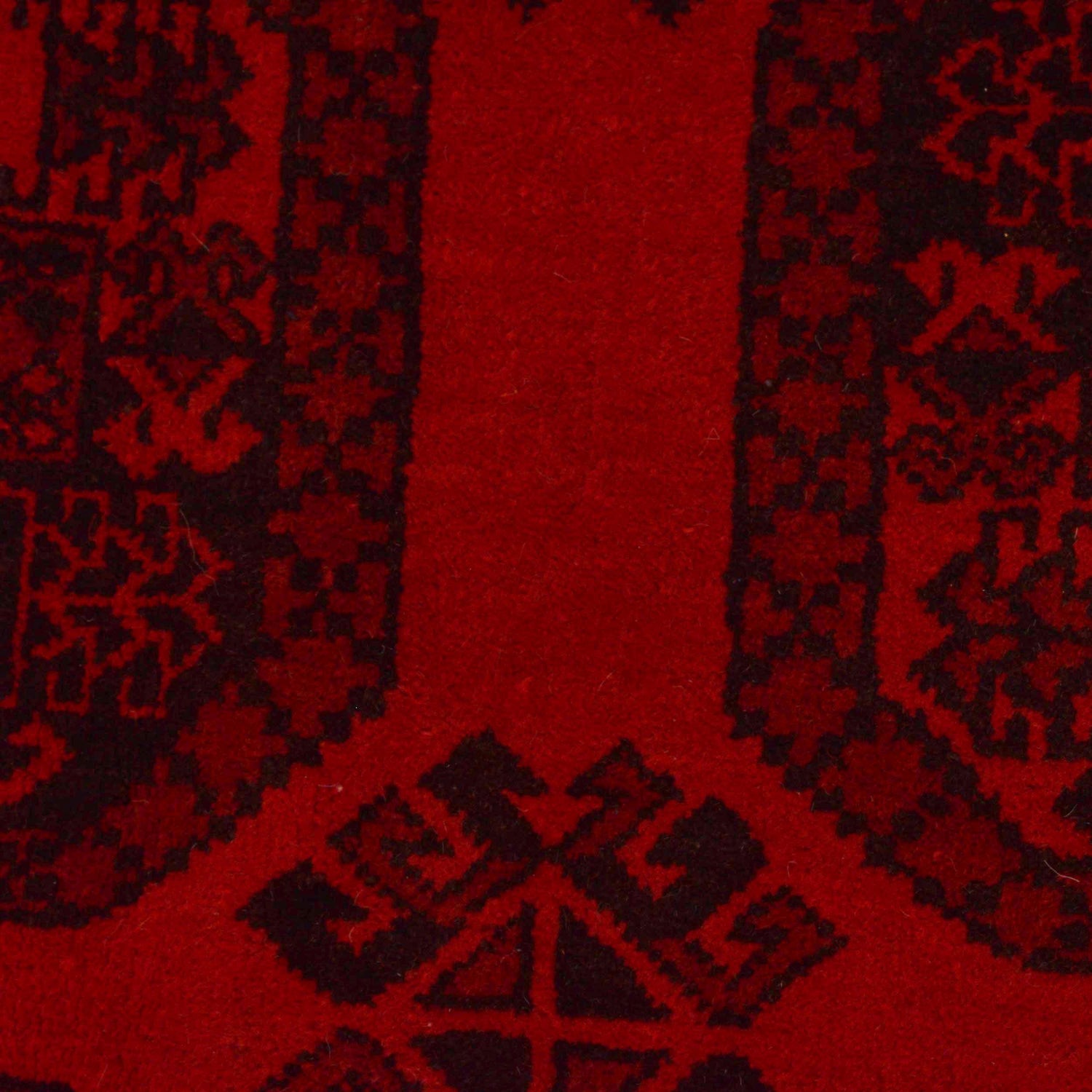 Traditional Red Fil pa Carpet 6' 10" x 9' 3" (ft) - No. B35148