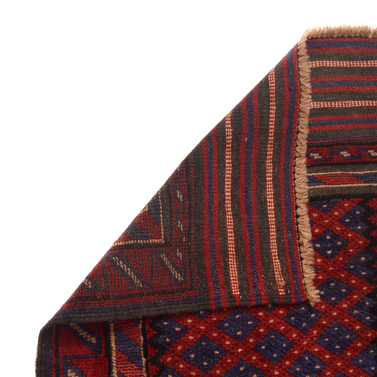 Red Mashwani Short Runner 2' 2" x 7' 11" (ft) - No. B35154