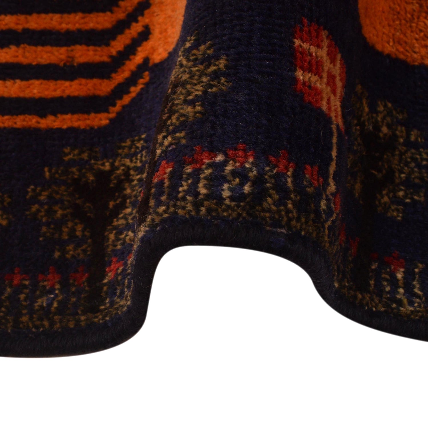 Handmade Village Design Rug 2' 11" x 4' 10" (ft)- No. B35169