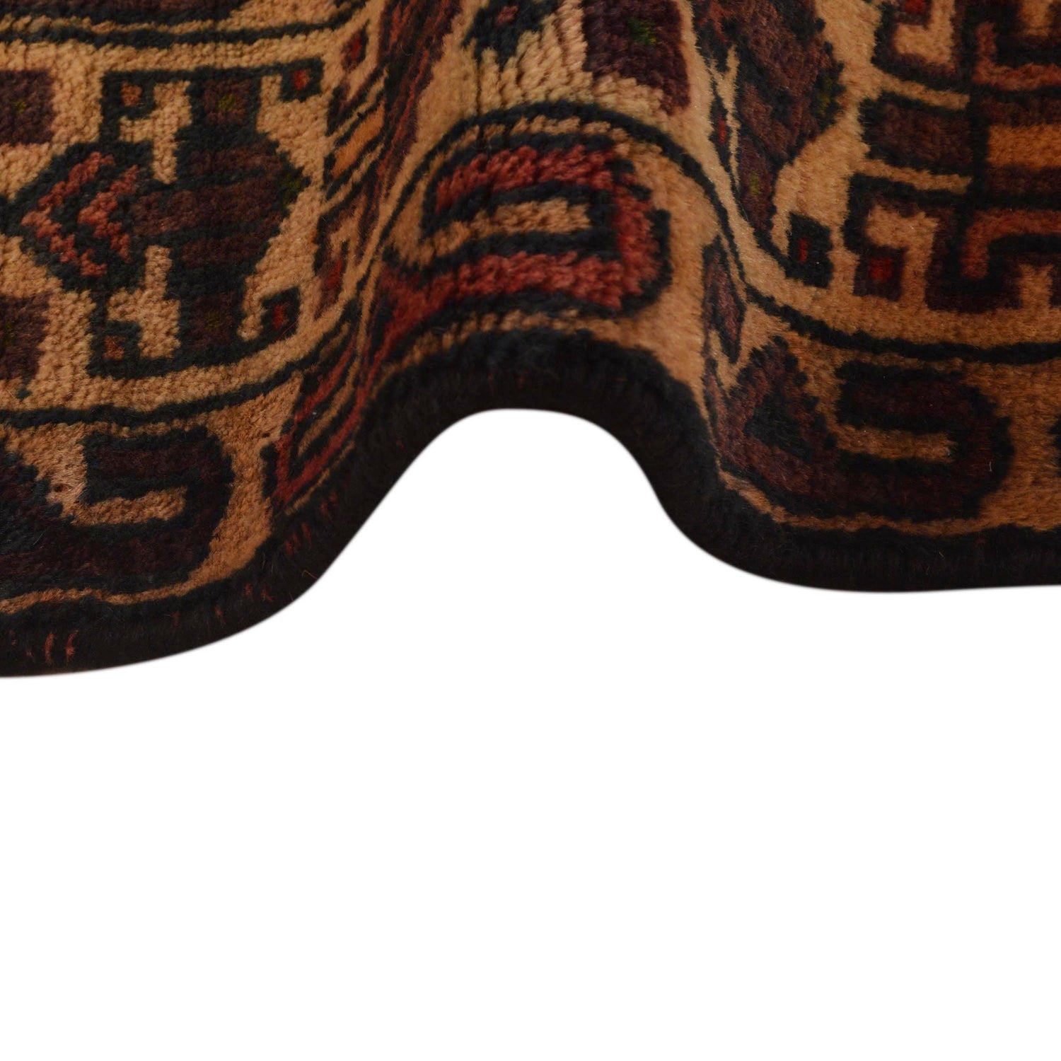 Traditional Baloch Rug 3' 8" x 6' 8" (ft) - No. B35181