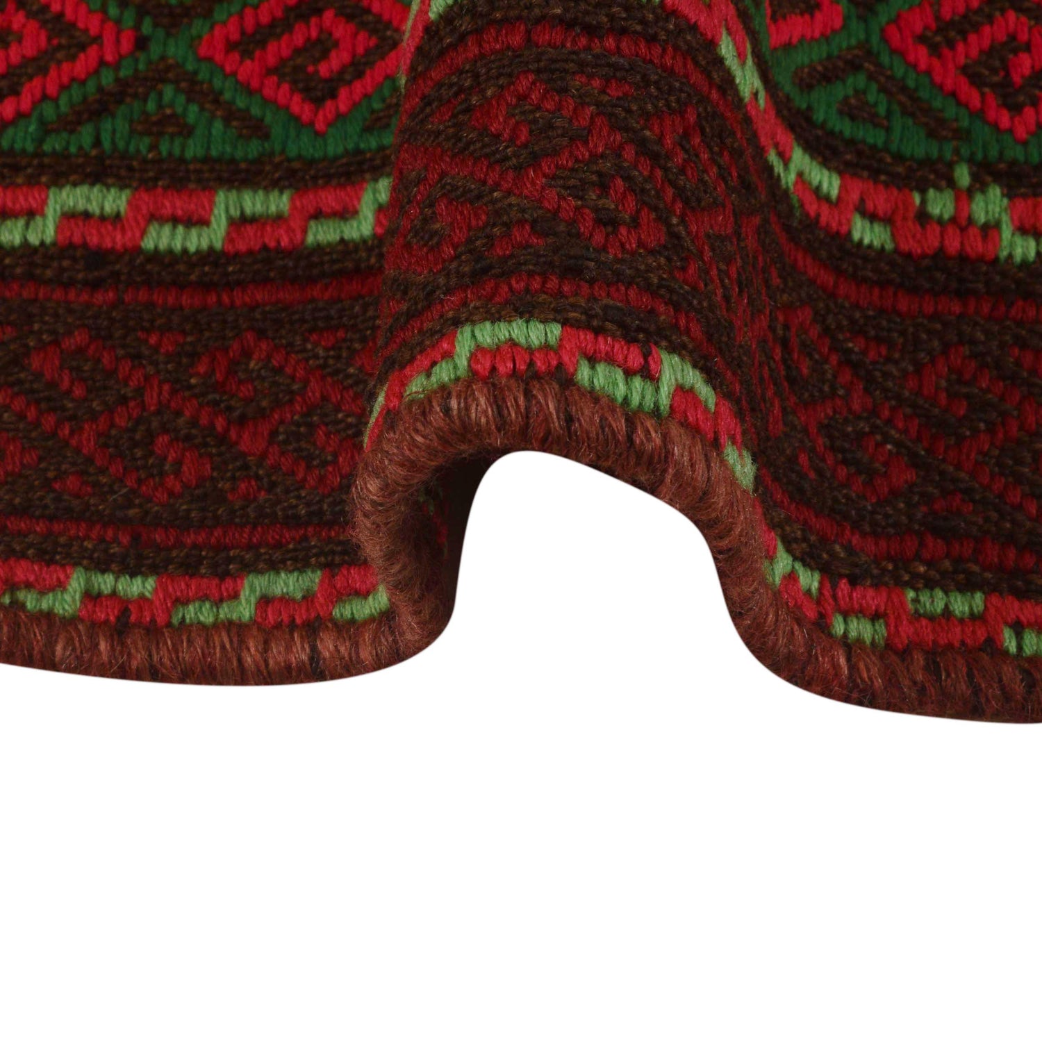 Multi Flat Weave Kelim Runner 2' 6" x 7' 3" (ft) - No. B35183