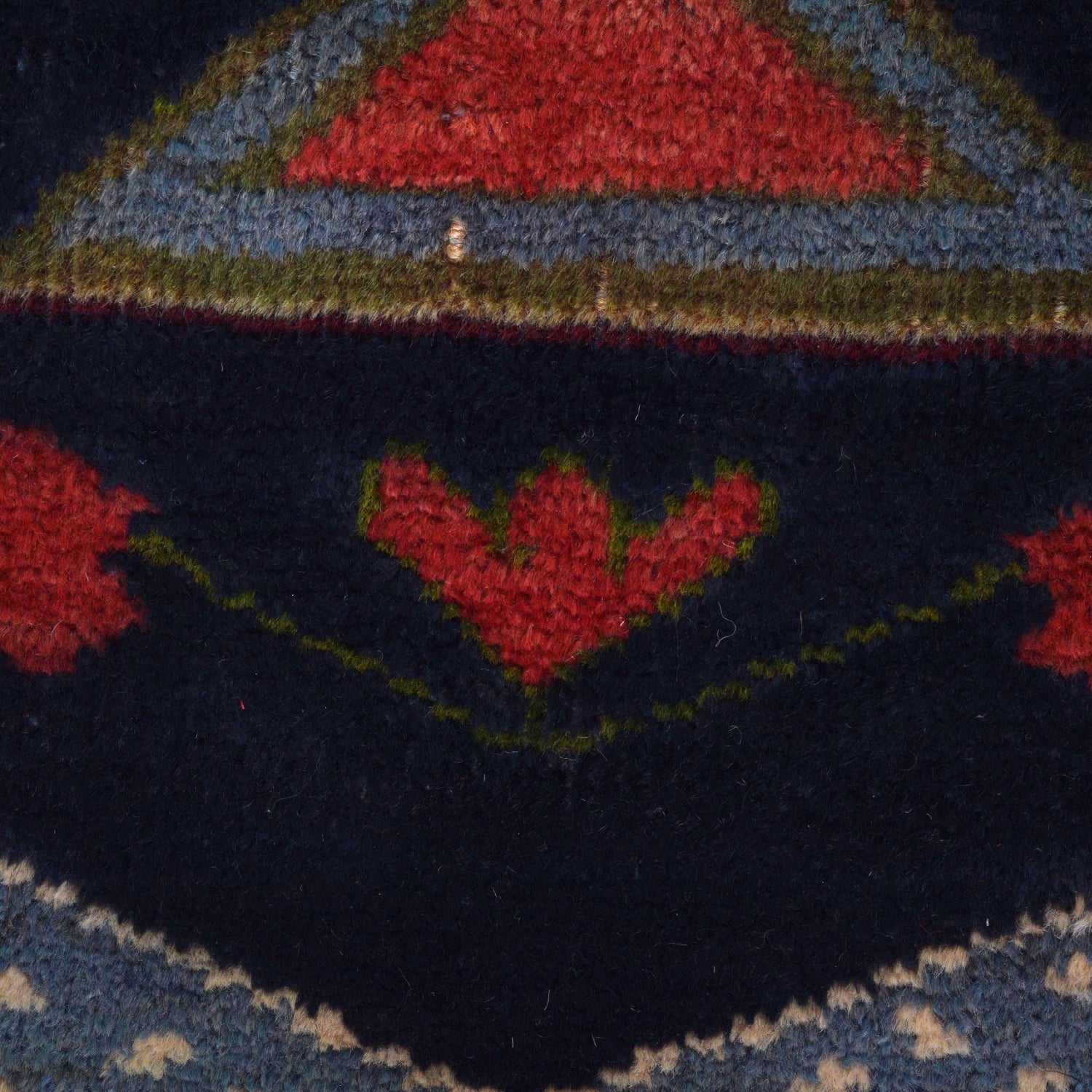 Handmade Pictorial Rug 3' 5" x 6' 0" (ft)- No. B35437