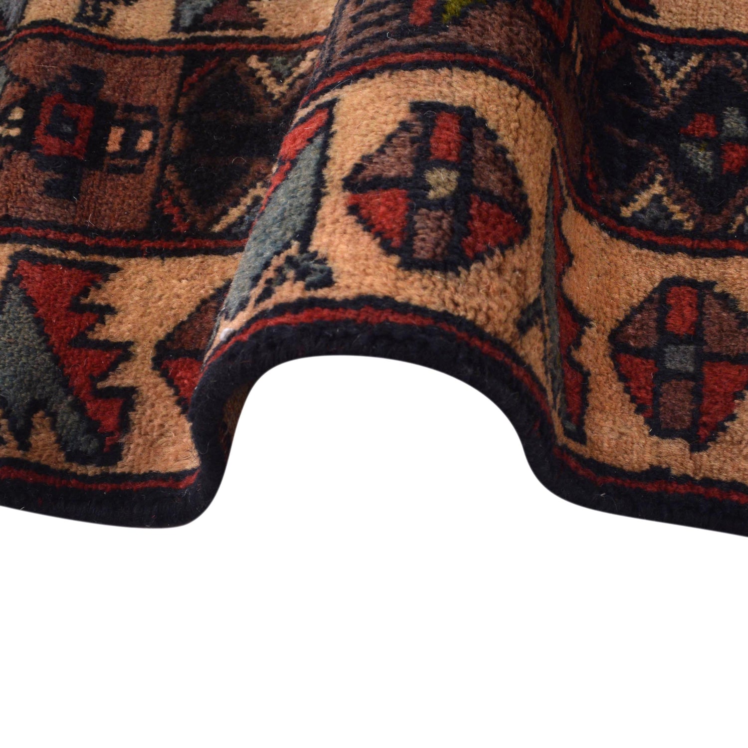 Handmade Pictorial Rug 3' 5" x 6' 0" (ft)- No. B35437