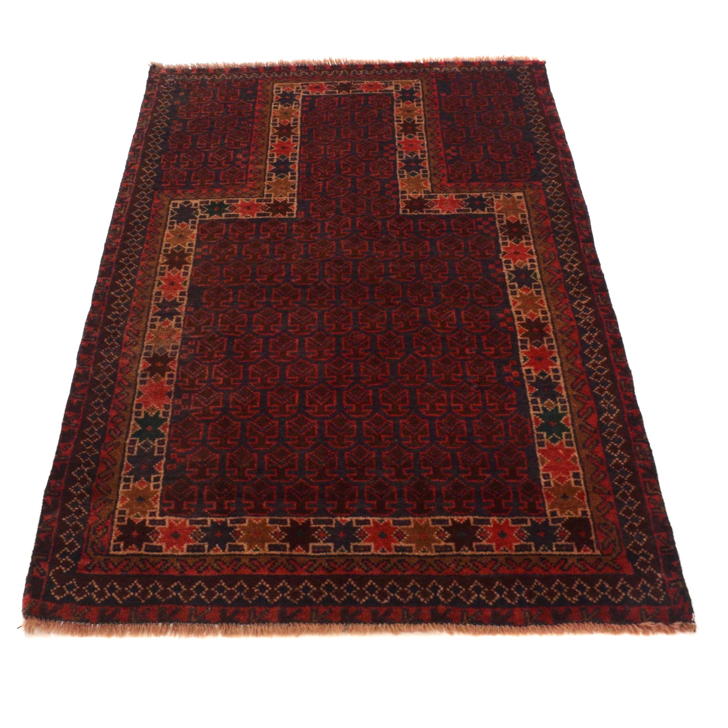 Prayer Mat 2' 9" x 4' 7" (ft) - No. B35439