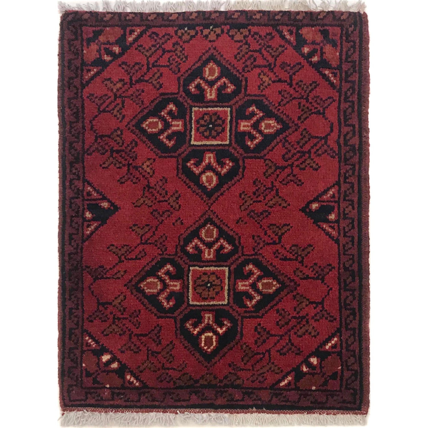 Red Color Doormat 1' 5" x 1' 11" (ft) - No. B35647