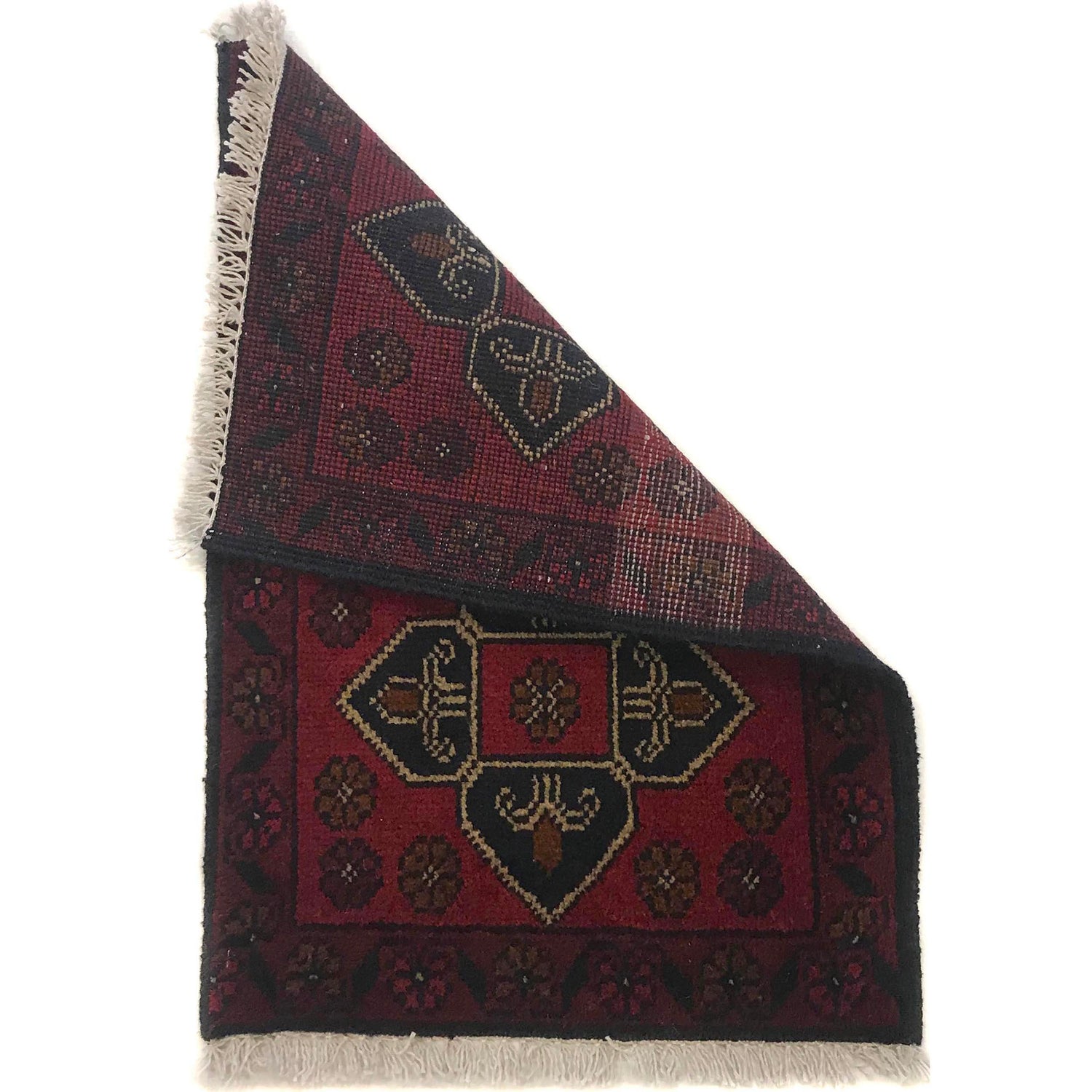 Handmade Door Mat 1' 4" x 2' 0" (ft) - No. B35655