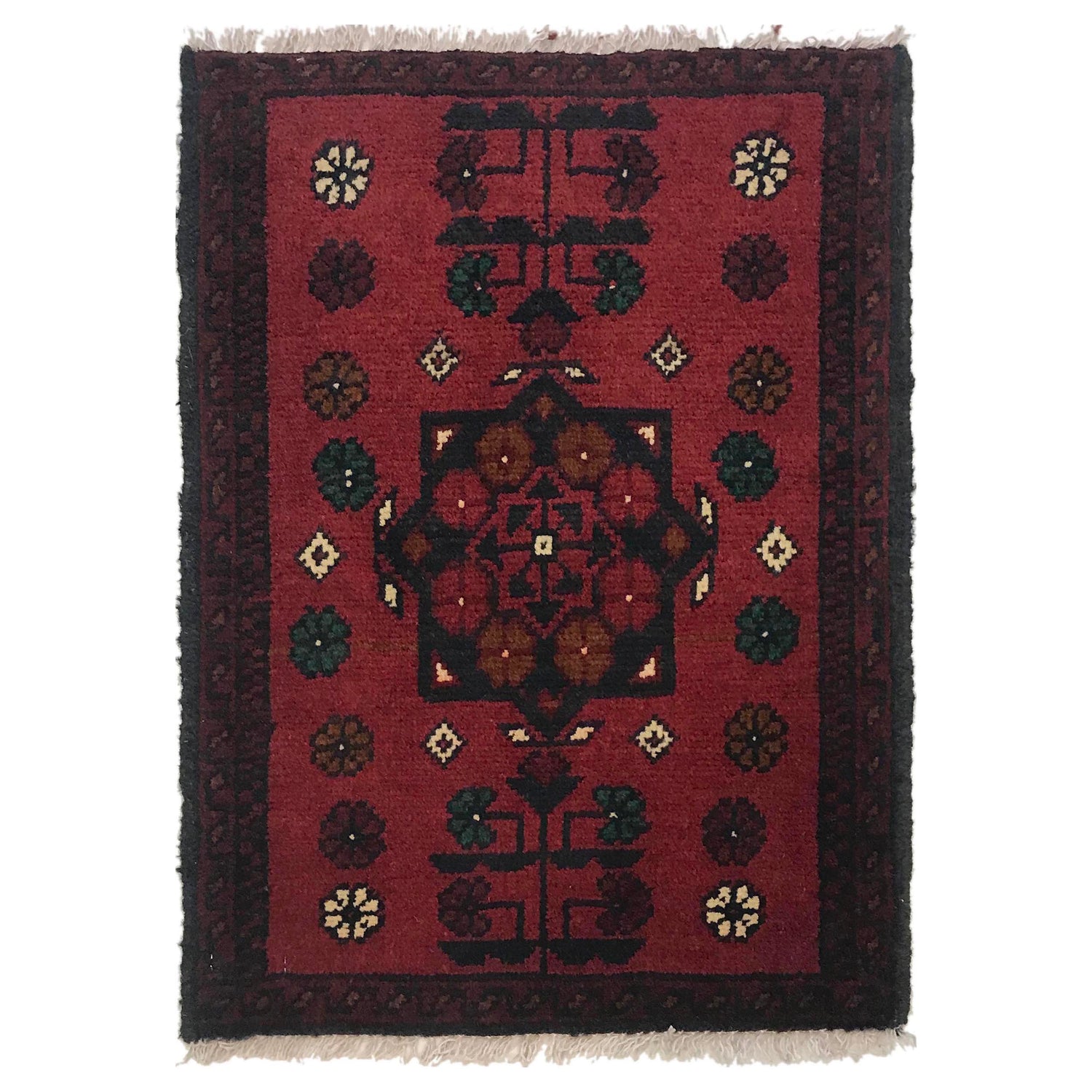 Red Color Doormat 1' 5" x 1' 10" (ft) - No. B35666