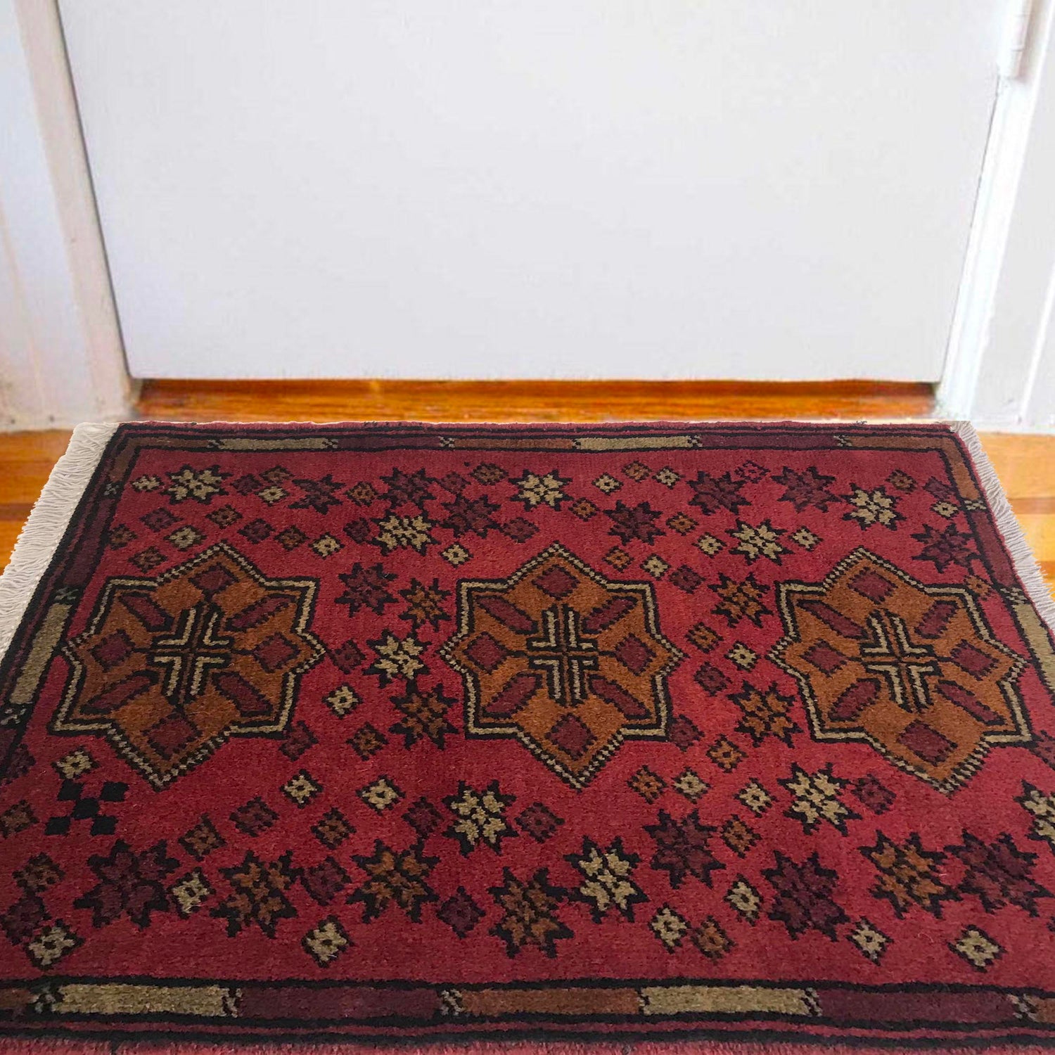 Handmade Doormats 1' 5" x 1' 11" (ft) - No. B35678