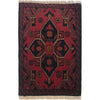 Handmade Floor Mat 1' 4" x 1' 11" (ft) - No. B35692