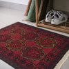 Handmade Foot Mat 1' 7" x 2' 0" (ft) - No. B35697