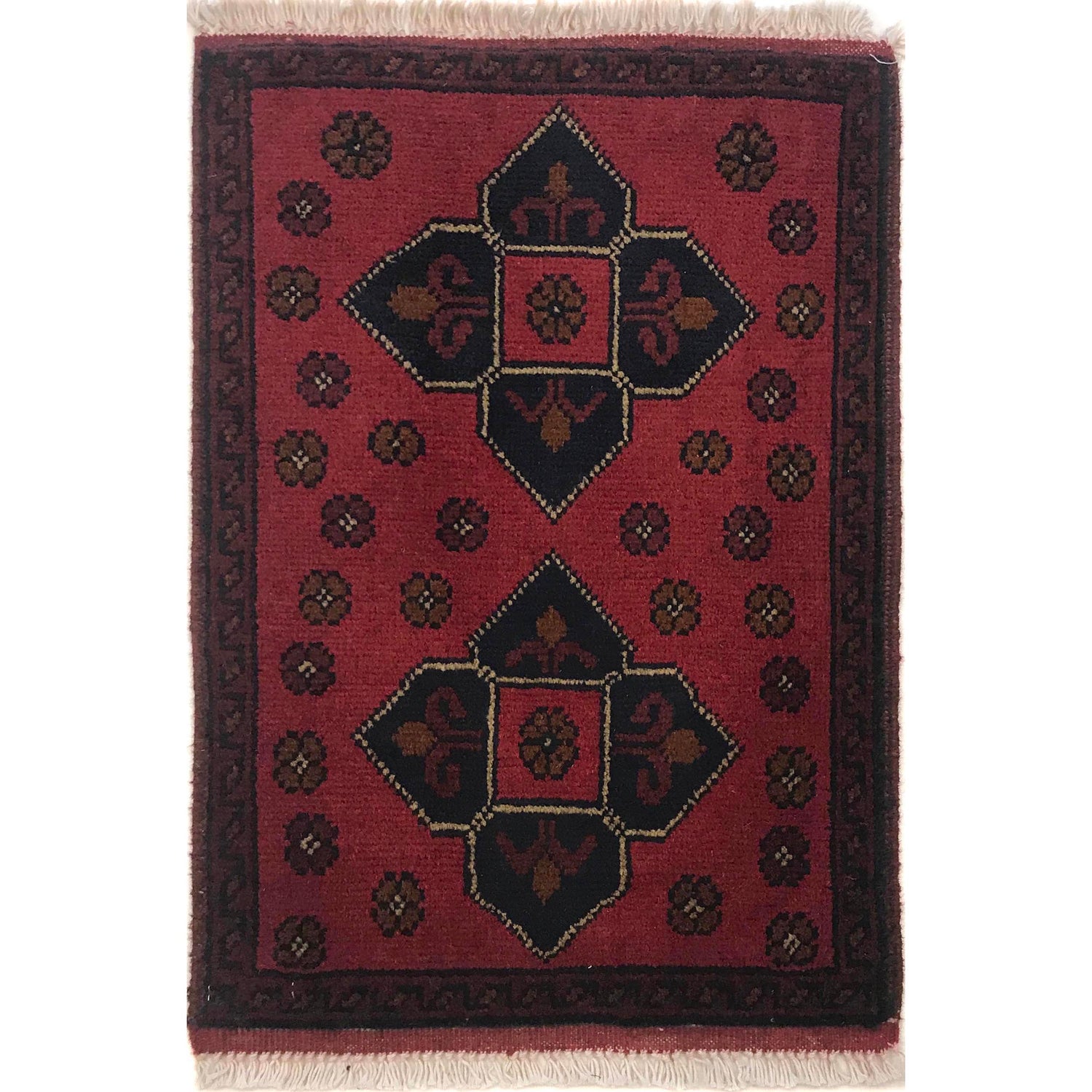 Red Color Doormat 1' 6" x 2' 0" (ft) - No. B35698