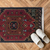 Handmade Foot Mat 1' 3" x 1' 10" (ft) - No. B35717