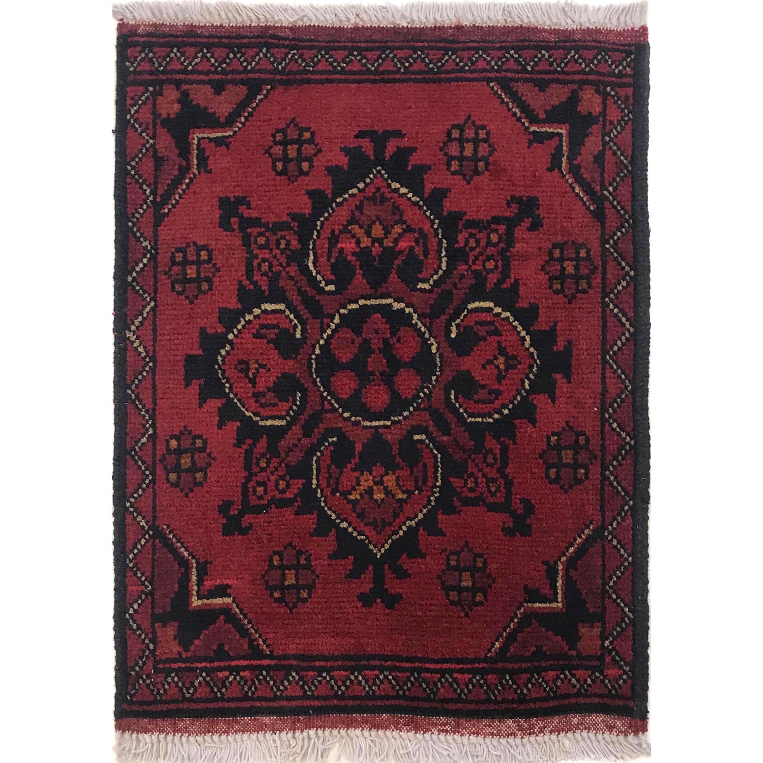 Handmade Doormats 1' 5" x 1' 11" (ft) - No. B35719