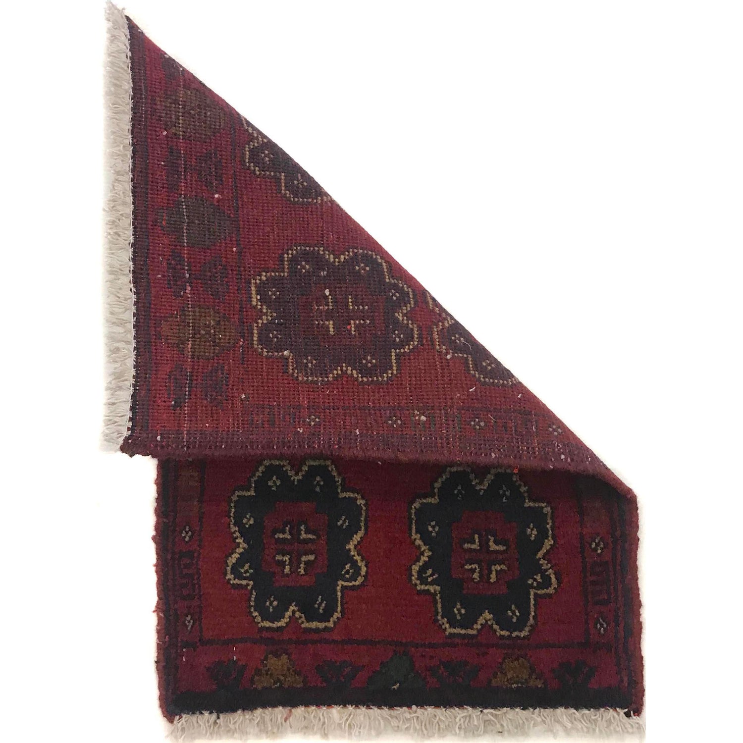 Handmade Foot Mat 1' 3" x 1' 11" (ft) - No. B35726