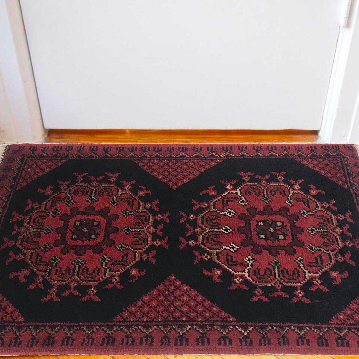 Handmade Door Mat 1' 3" x 2' 2" (ft) - No. B35744