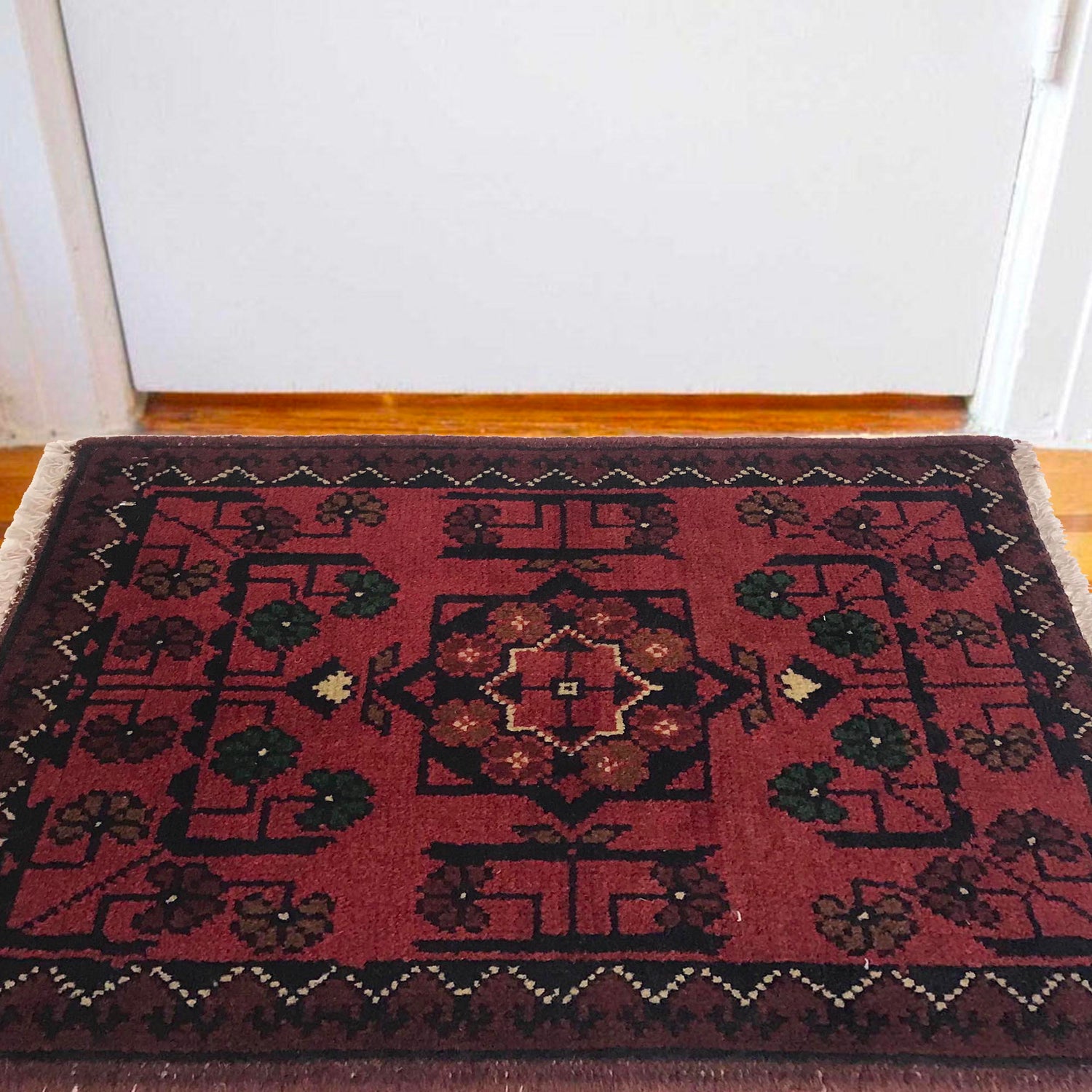 Handmade Doormats 1' 4" x 1' 11" (ft) - No. B35756