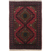 Red Color Doormat 1' 4" x 2' 2" (ft) - No. B35758