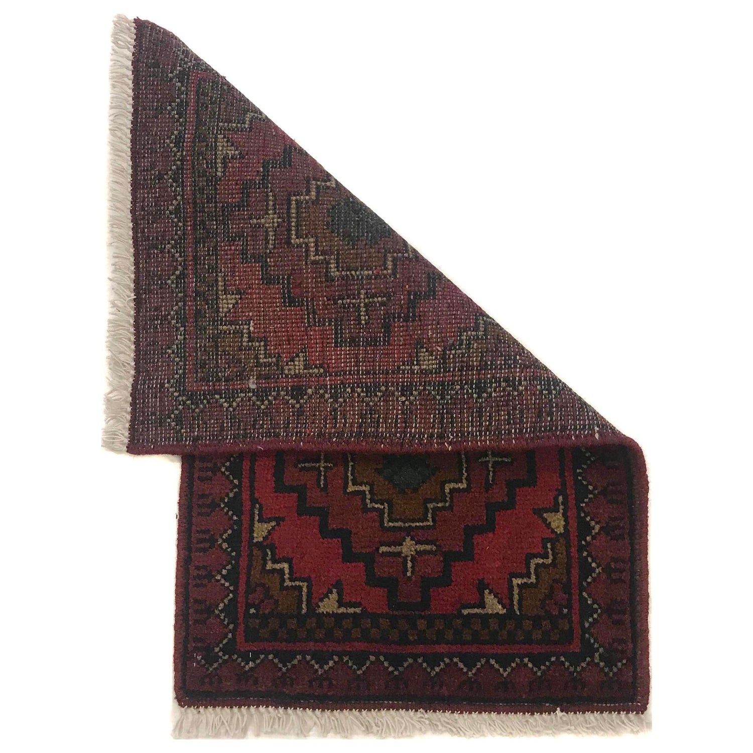 Red Color Doormat 1' 4" x 2' 2" (ft) - No. B35758