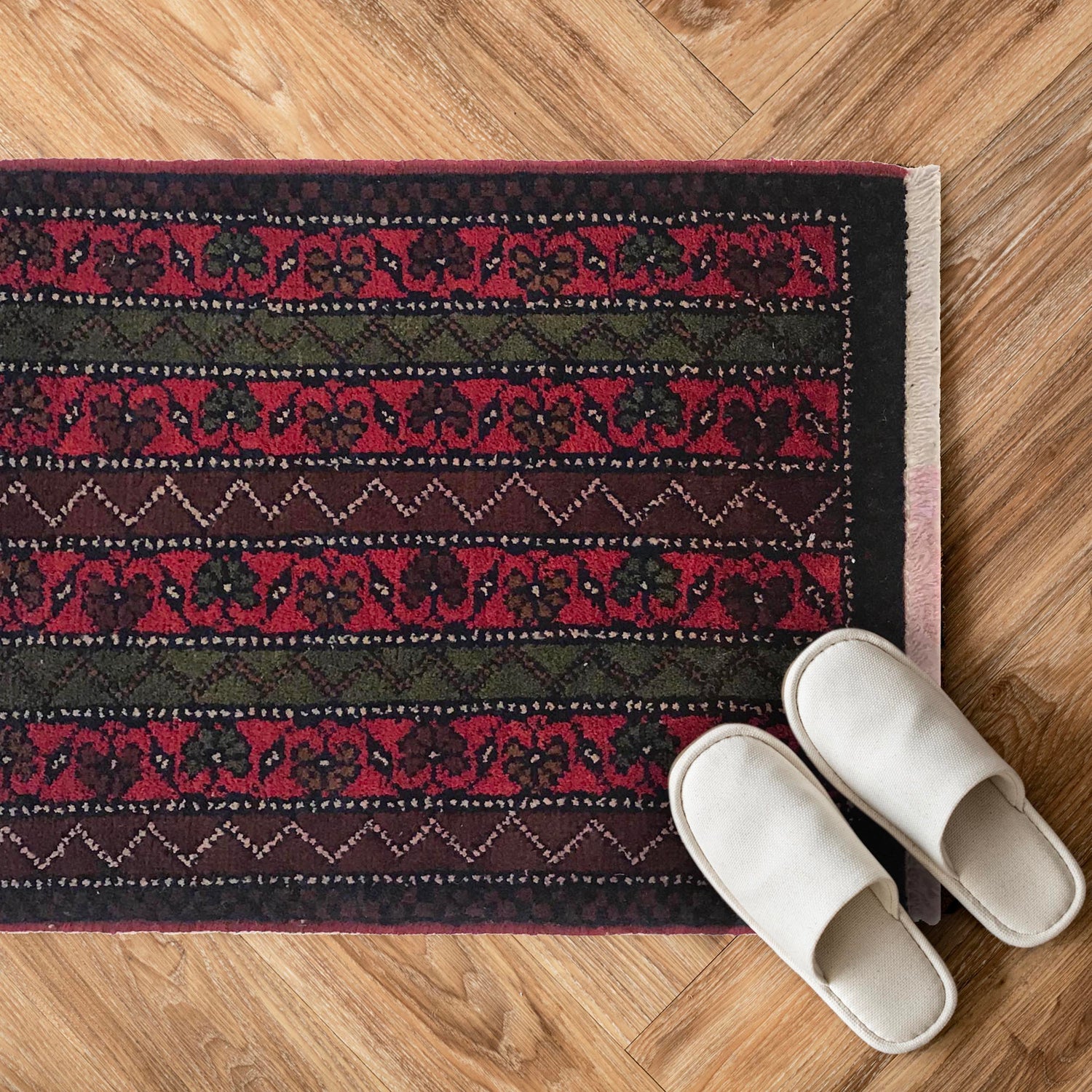 Multi Color Doormat 1' 6" x 2' 0" (ft) - No. B35759