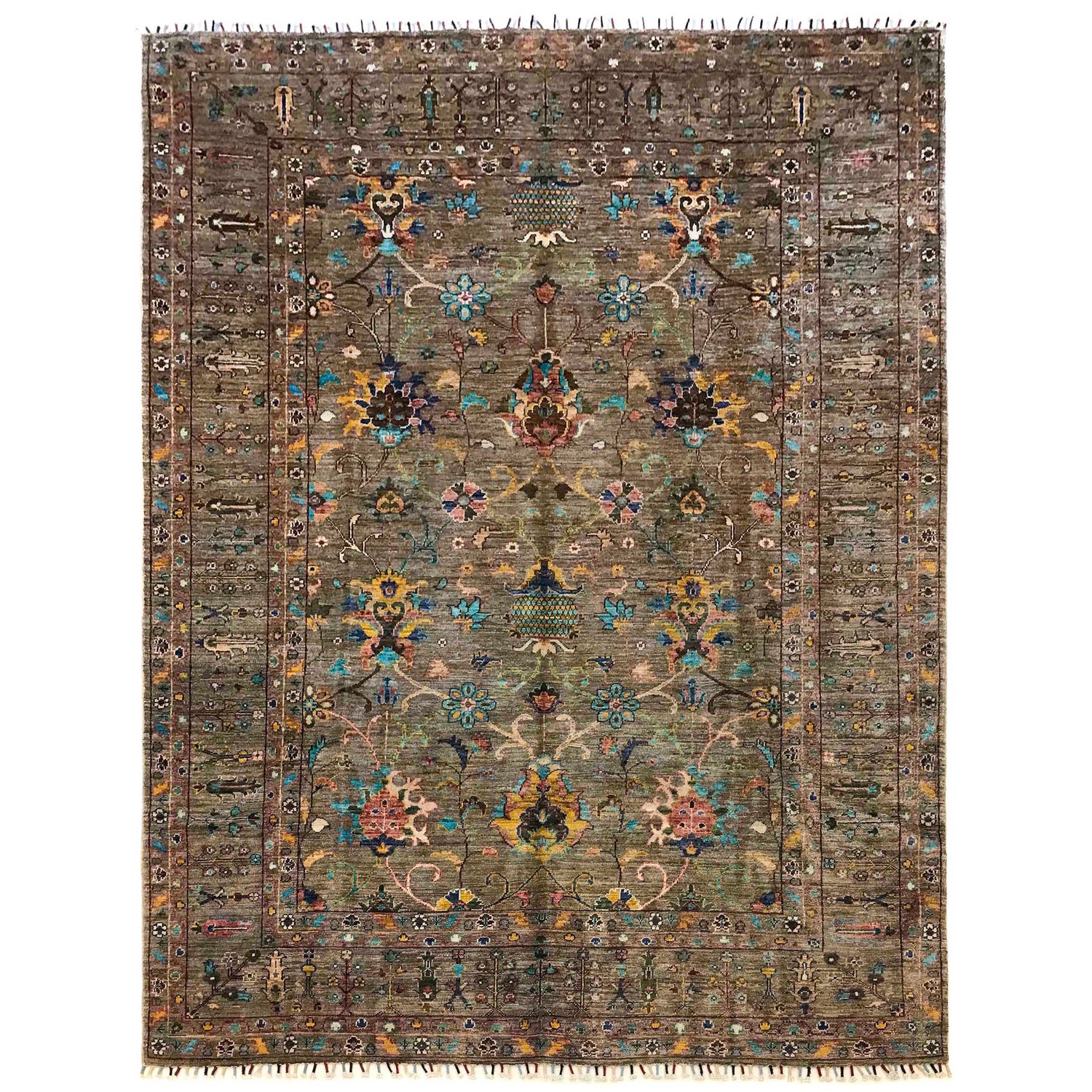 Luxury Sultani Rug 6' 8" x 9' 9" (ft) - No. B35791