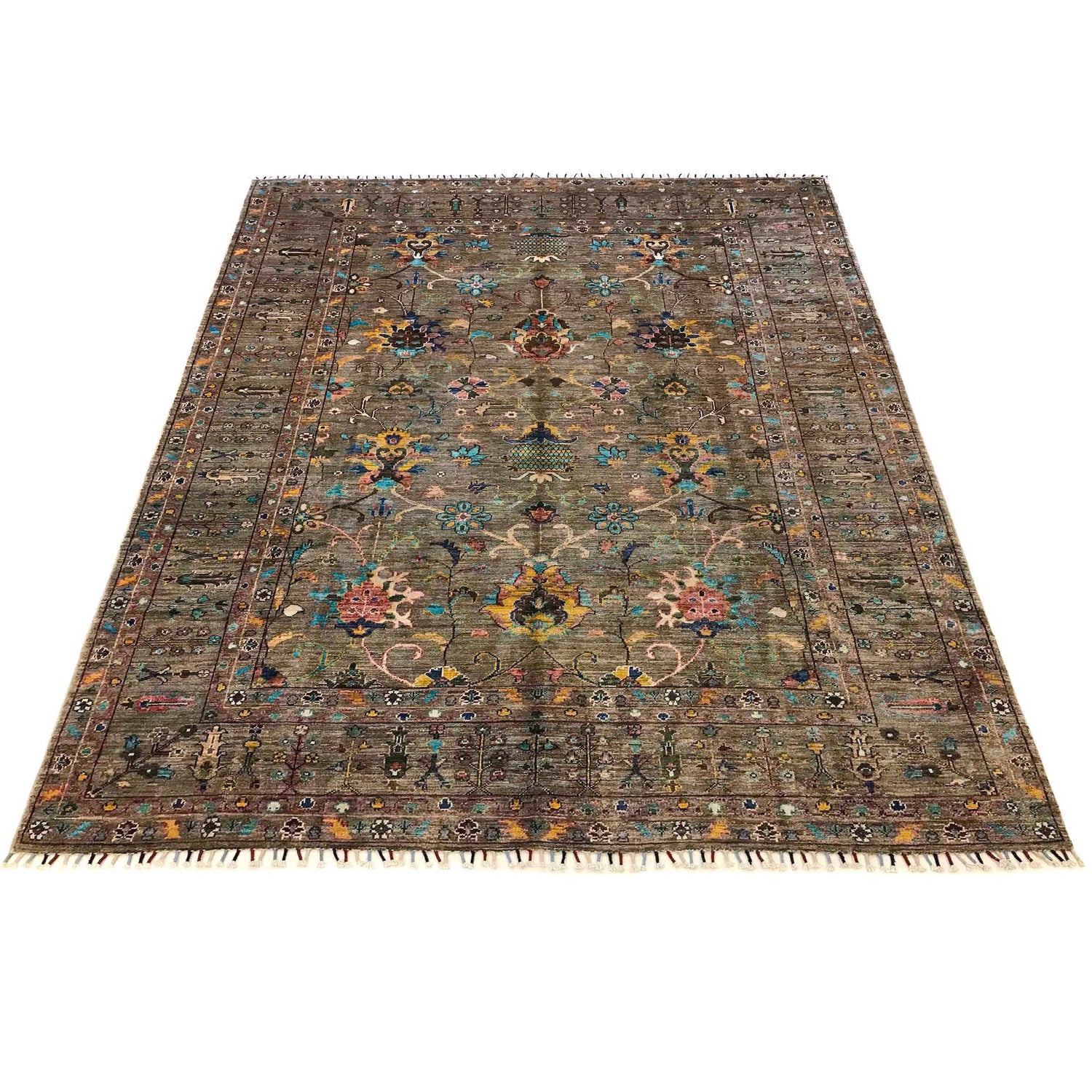 Luxury Sultani Rug 6' 8" x 9' 9" (ft) - No. B35791