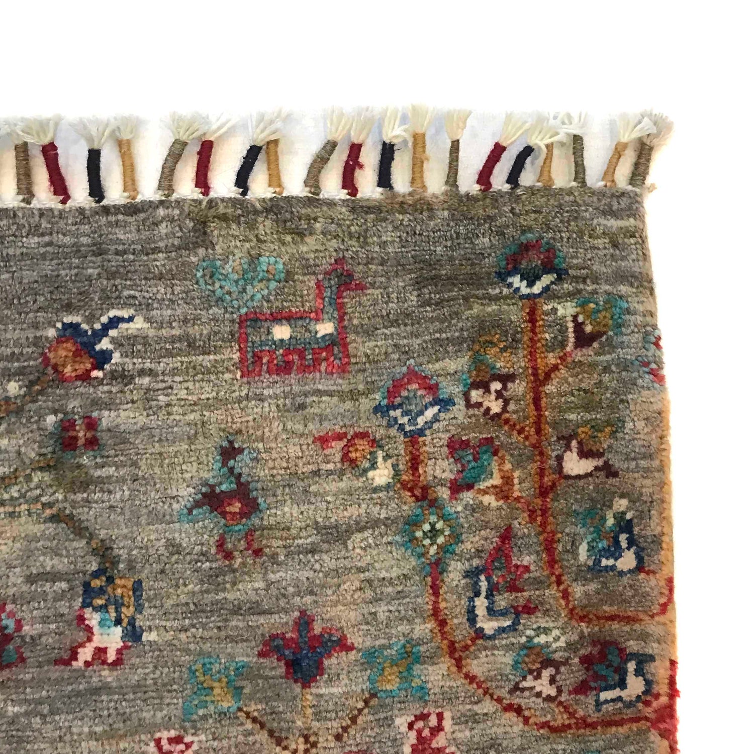 Hand-Knotted Tree of Life Carpet 4' 11" x 6' 4" (ft) - No. B35793