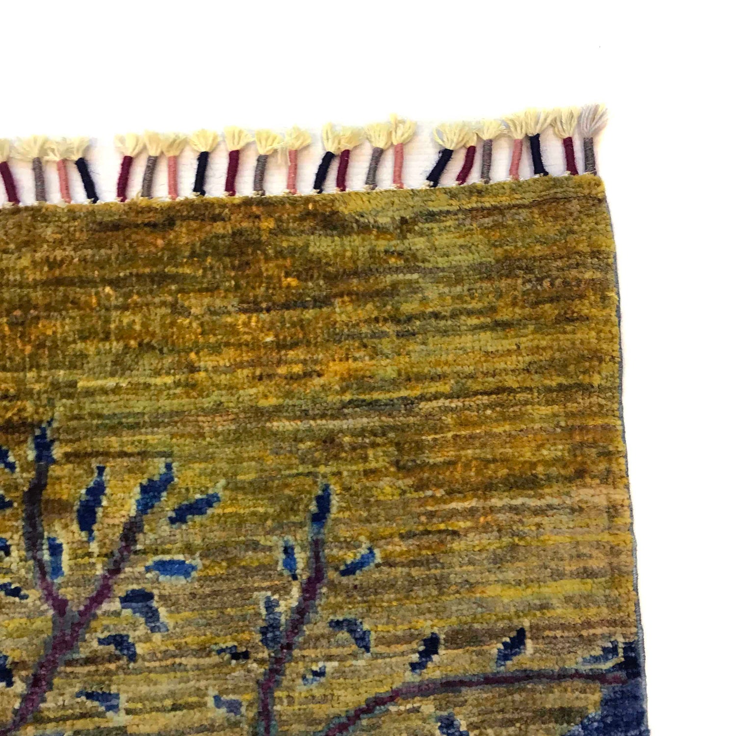 Handmade Tree of Life Rug 6' 8" x 9' 6" (ft) - No. B35794