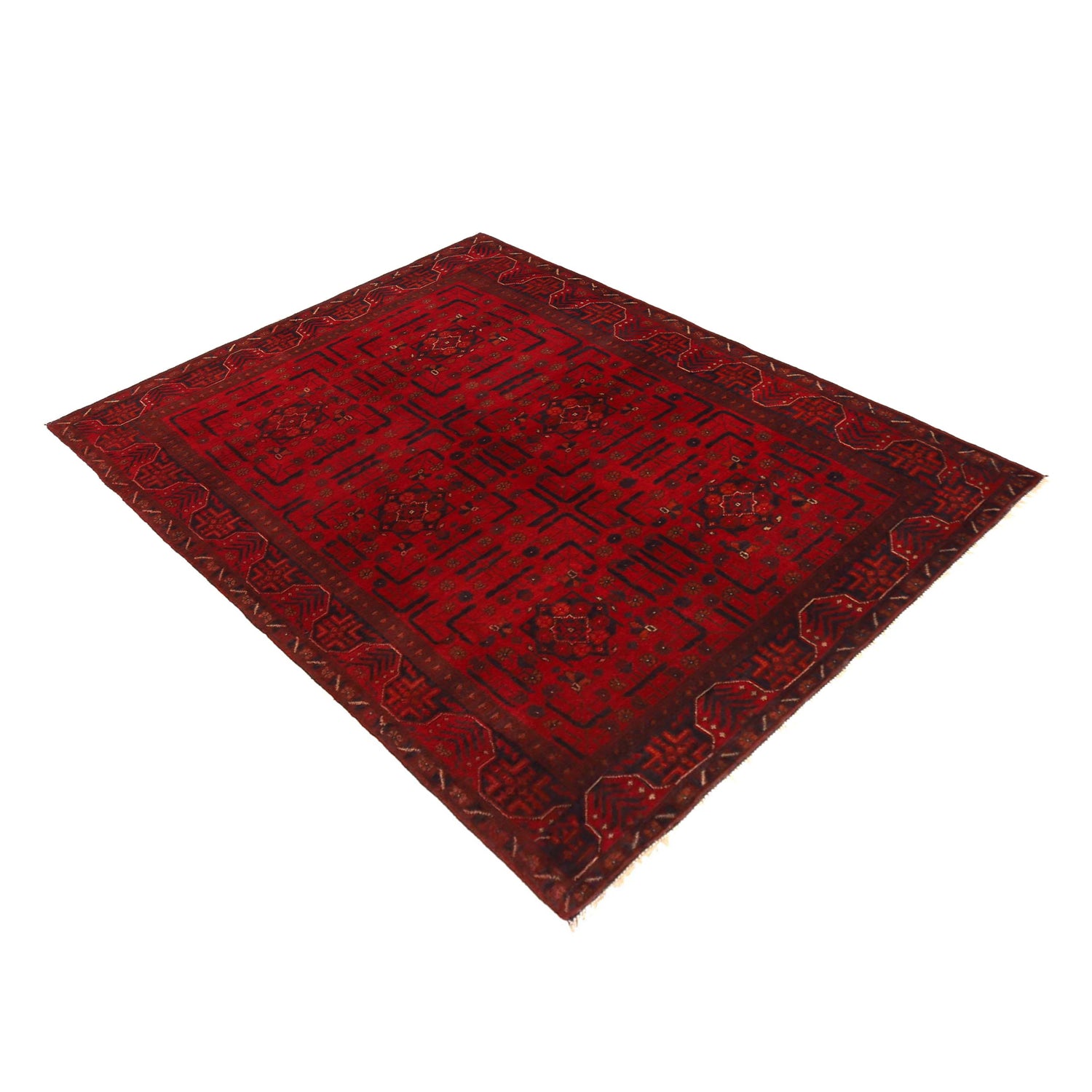 Handmade Khal Mohammadi Rug 4' 6" x 6' 4" (ft) - No. B35796