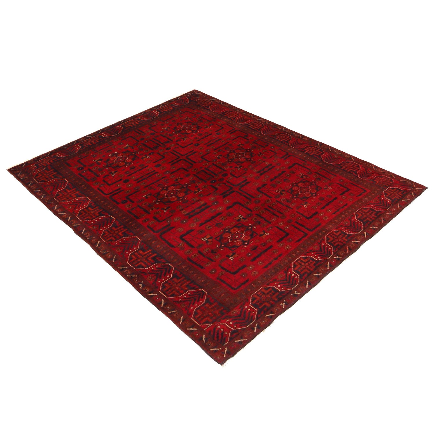 Handmade Khal Mohammadi Rug 4' 6" x 6' 4" (ft) - No. B35796
