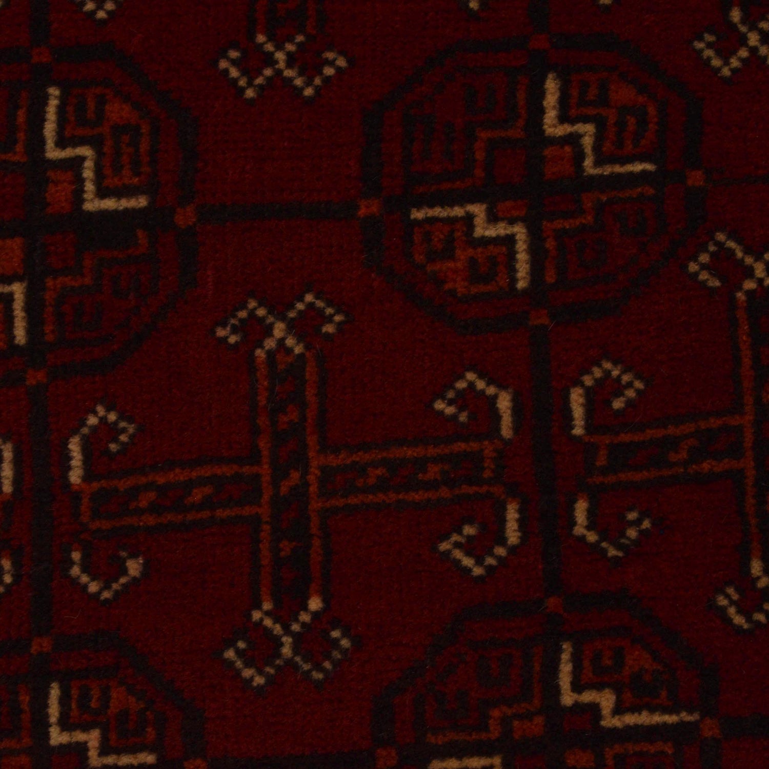 Hand Knotted Bokhara Wool Runner Rug 2' 4 x 5' 8 (ft) - No. B35797