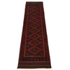 Red Color Mashwani Short Runner 2' 1" x 8' 10" (ft) - No. B35815