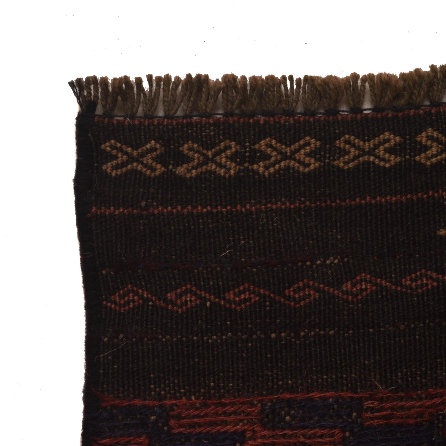 Red Color Mashwani Short Runner 2' 1" x 8' 10" (ft) - No. B35815