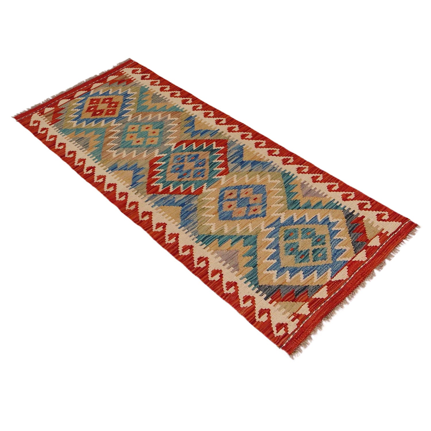Vegetable Kelim Runner 1' 10" x 4' 11" (ft)- No. B35868