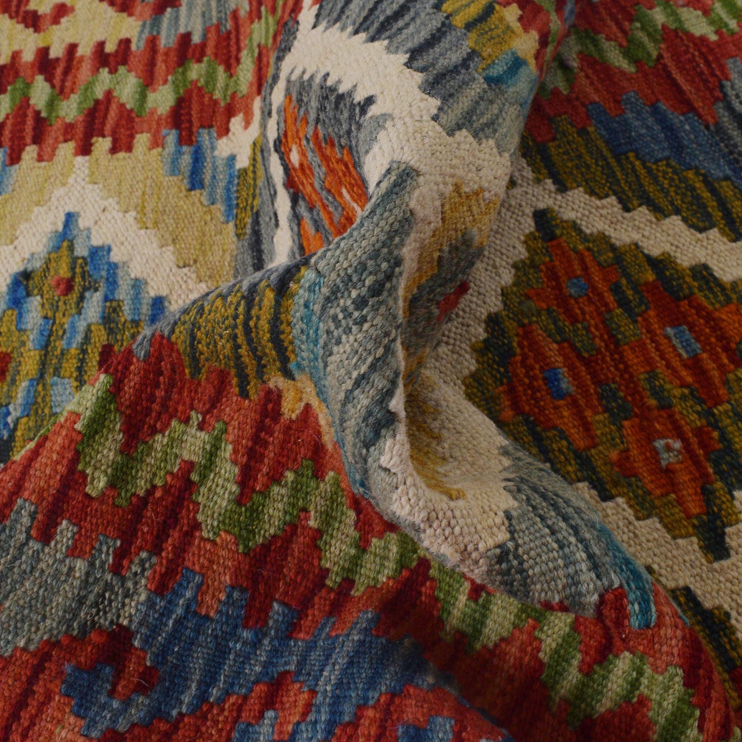 Vegetable Kelim Runner 1' 10" x 5' 0" (ft)- No. B35872