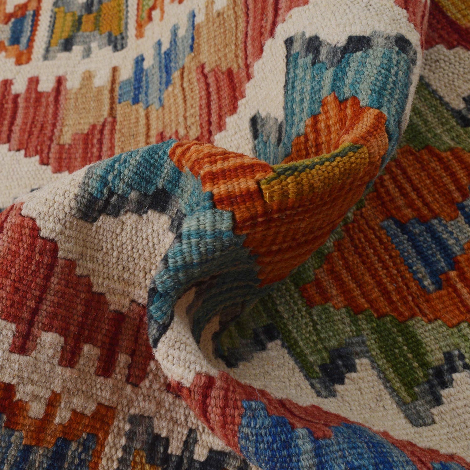 Vegetable Kelim Runner 1' 8" x 4' 11" (ft)- No. B35874