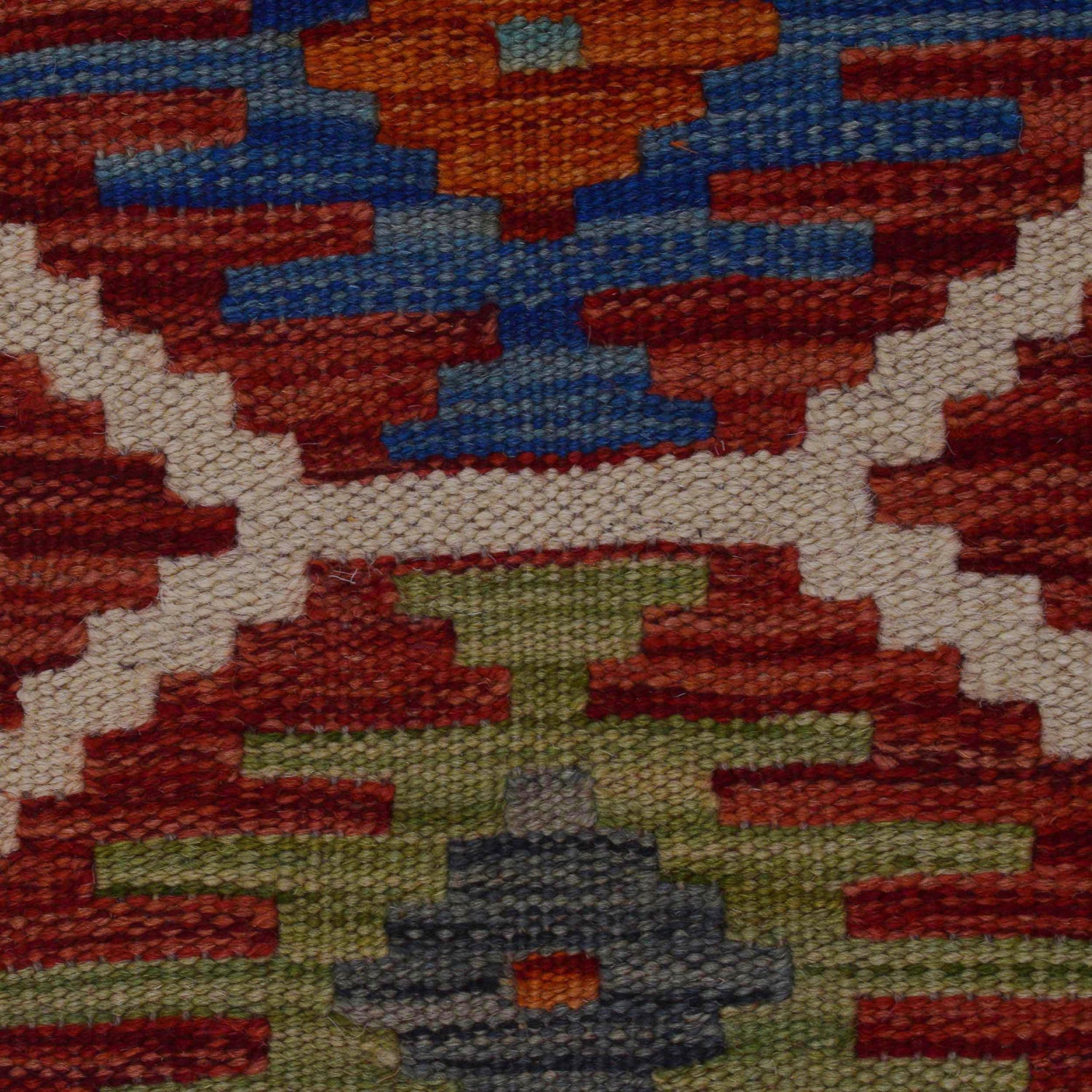 Vegetable Kelim Runner 1' 8" x 4' 9" (ft)- No. B35876