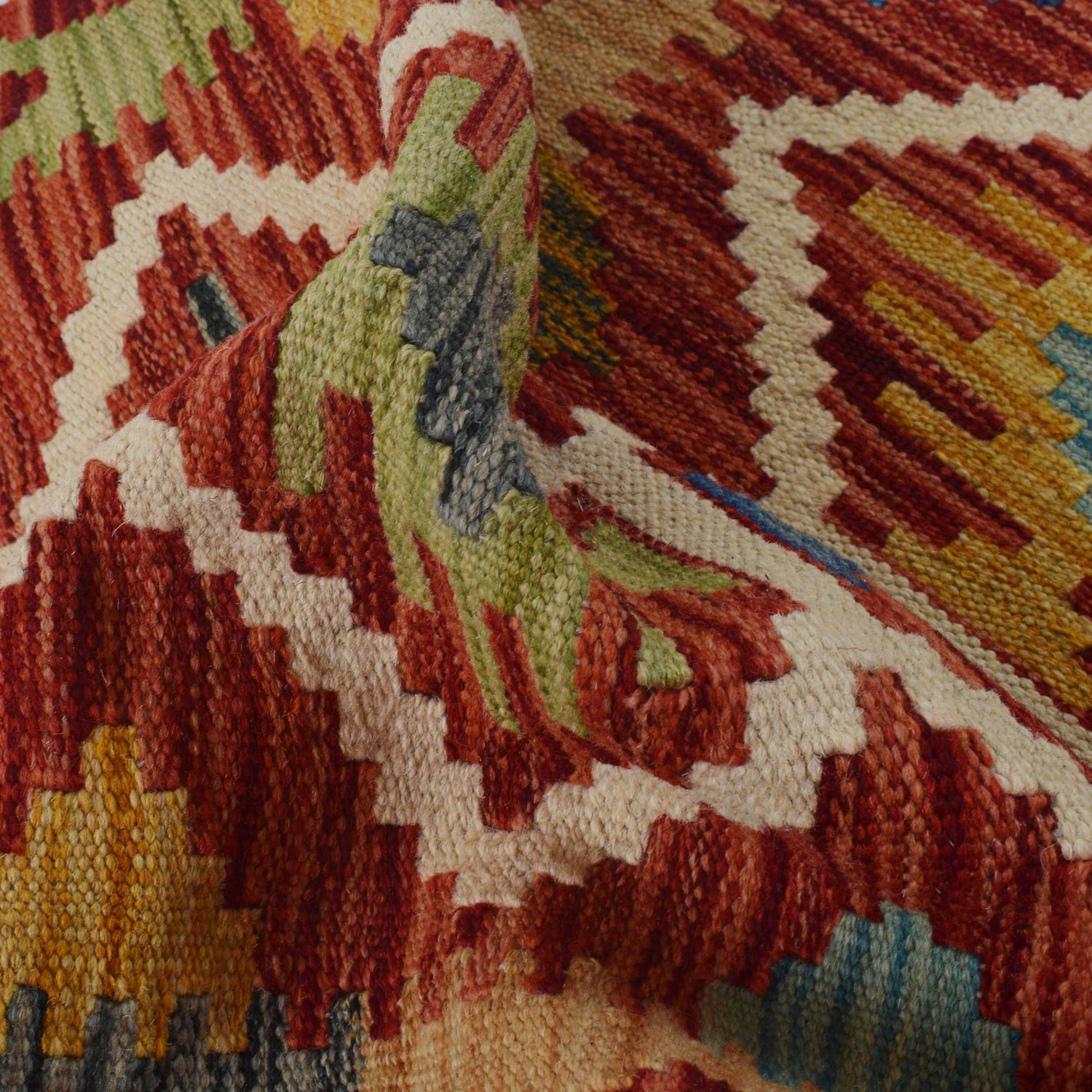 Vegetable Kelim Runner 1' 8" x 4' 9" (ft)- No. B35876