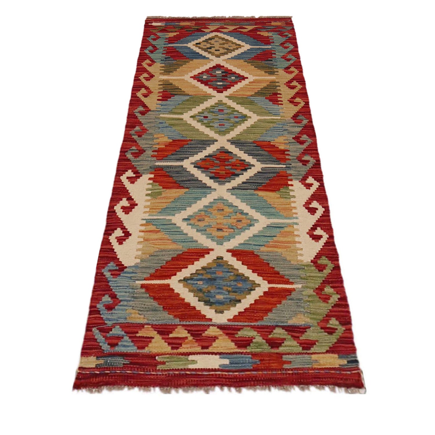 Vegetable Kilim Runner 1' 10" x 4' 11" (ft)- No. B35877