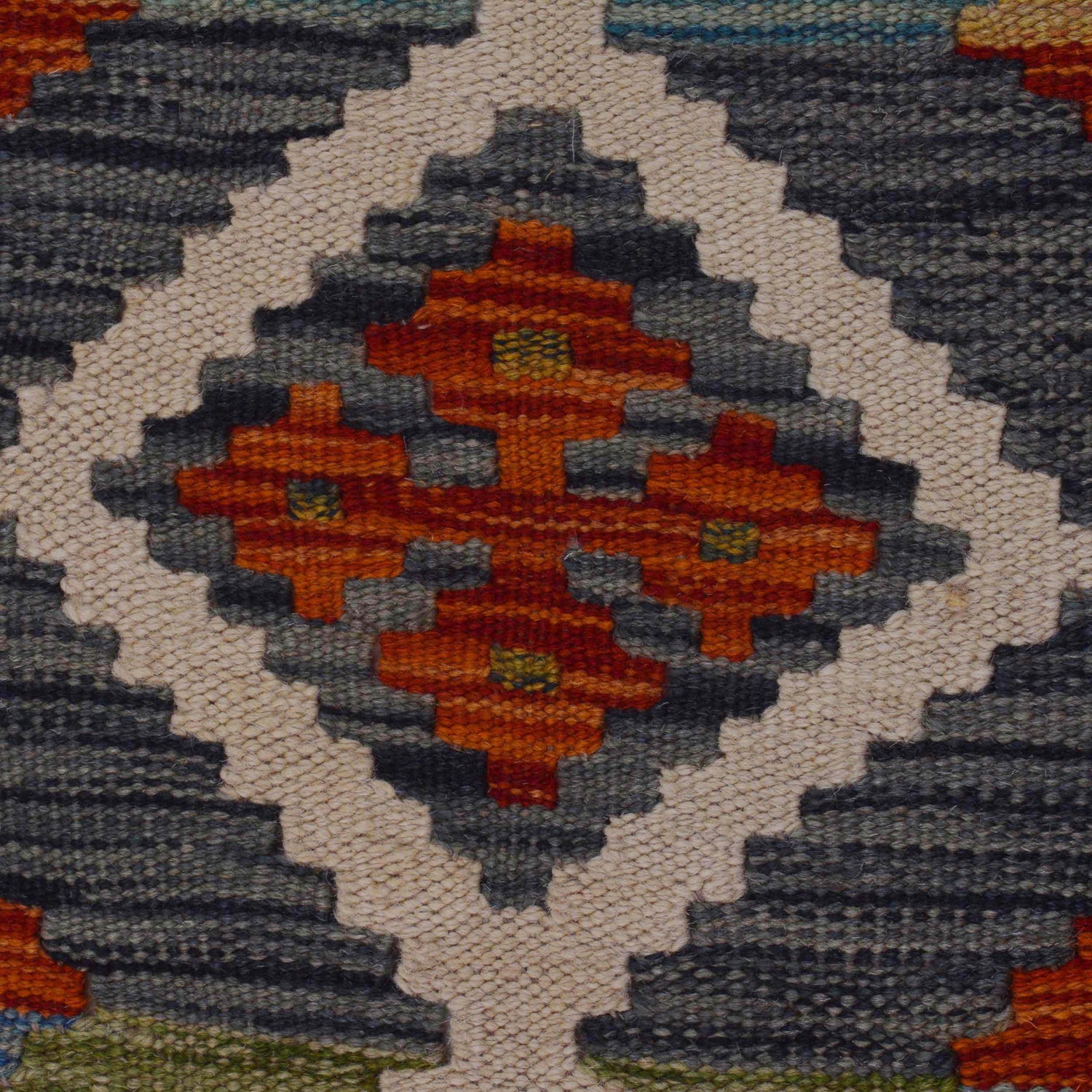 Vegetable Kilim Runner 1' 10" x 4' 11" (ft)- No. B35877