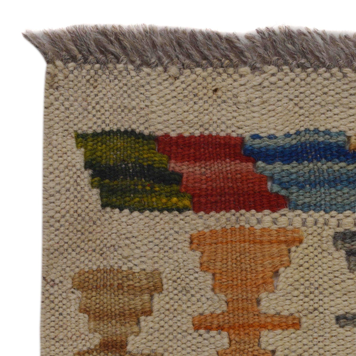 Vegetable Kelim Runner 1' 11" x 4' 11" (ft)- No. B35878