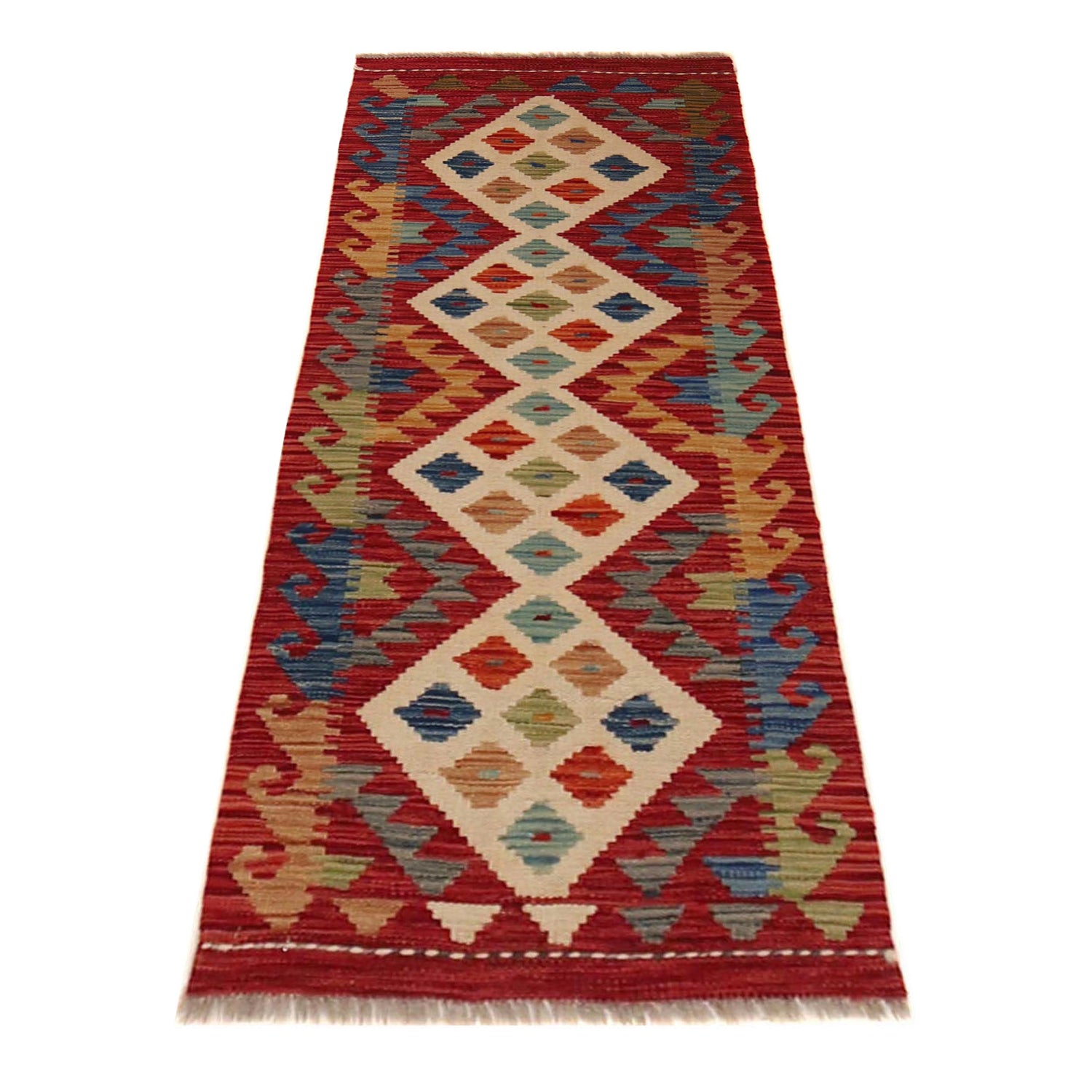 Vegetable Kilim Runner 1' 8" x 4' 9" (ft)- No. B35881