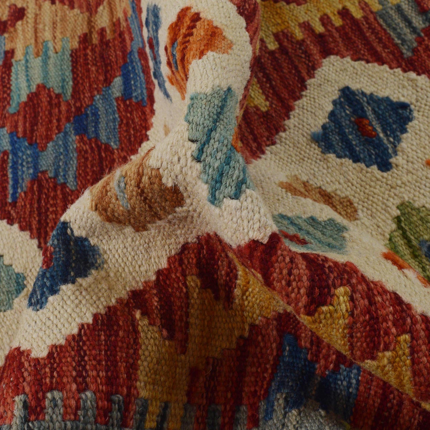 Vegetable Kilim Runner 1' 8" x 4' 9" (ft)- No. B35881