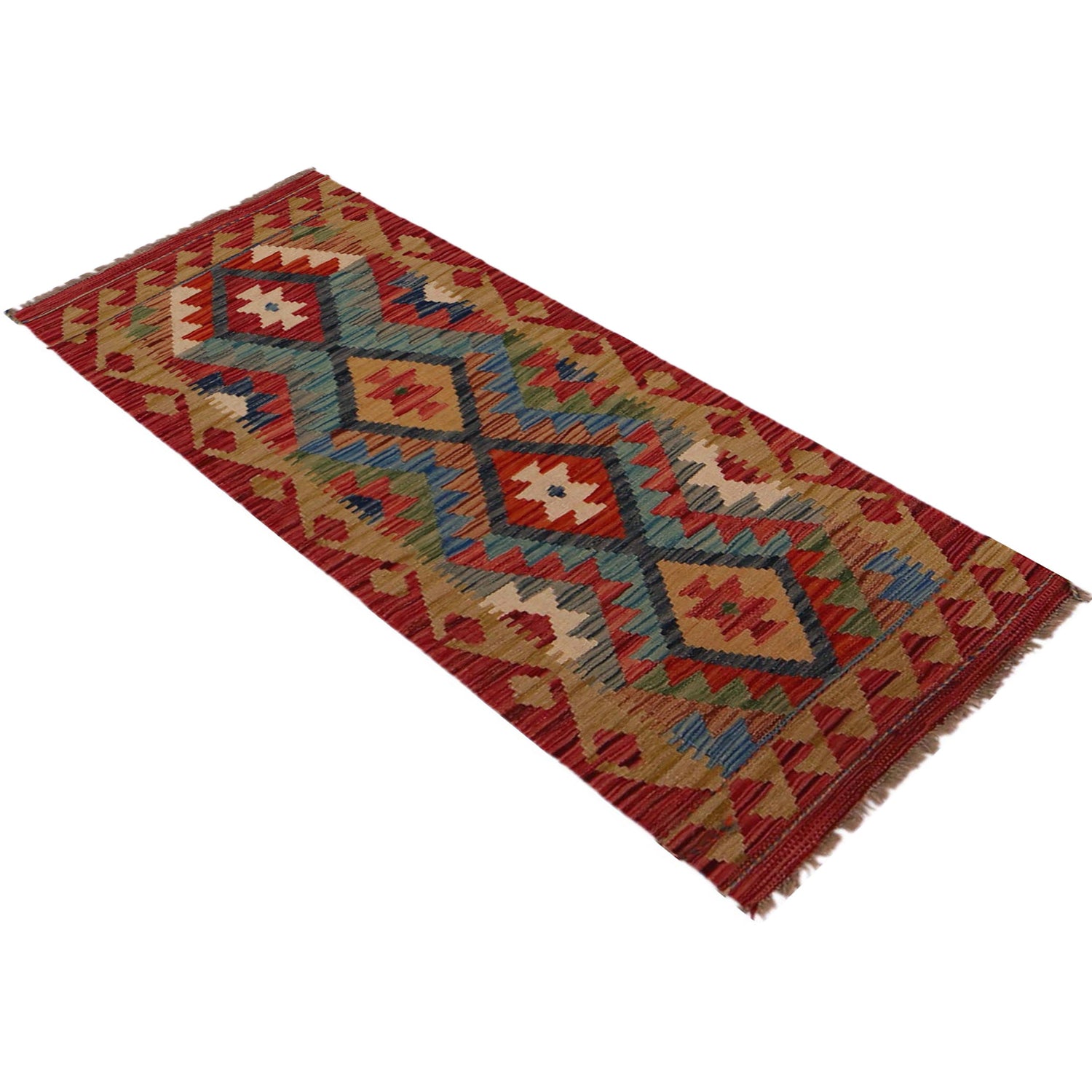 Vegetable Kelim Runner 1' 8" x 4' 11" (ft)- No. B35882