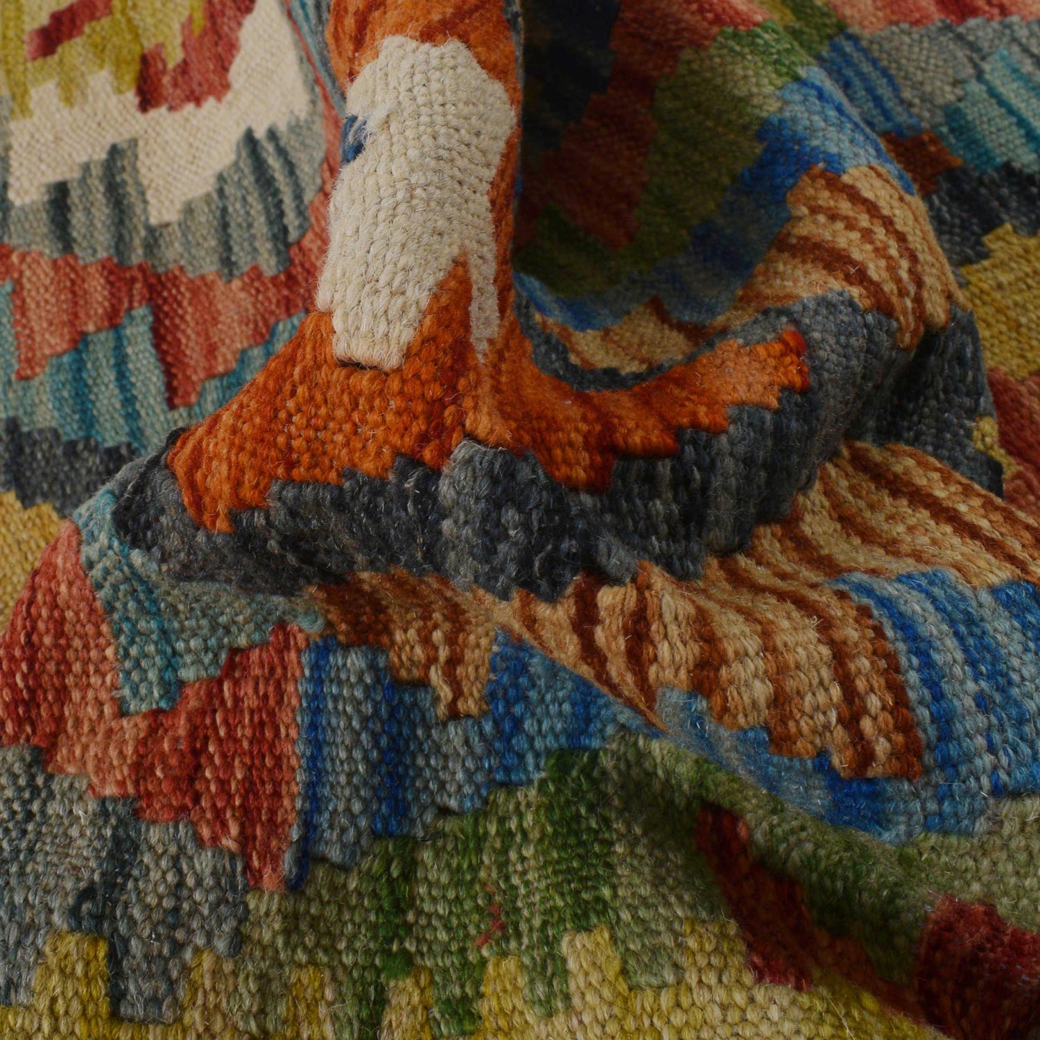 Vegetable Kelim Runner 1' 8" x 4' 11" (ft)- No. B35882