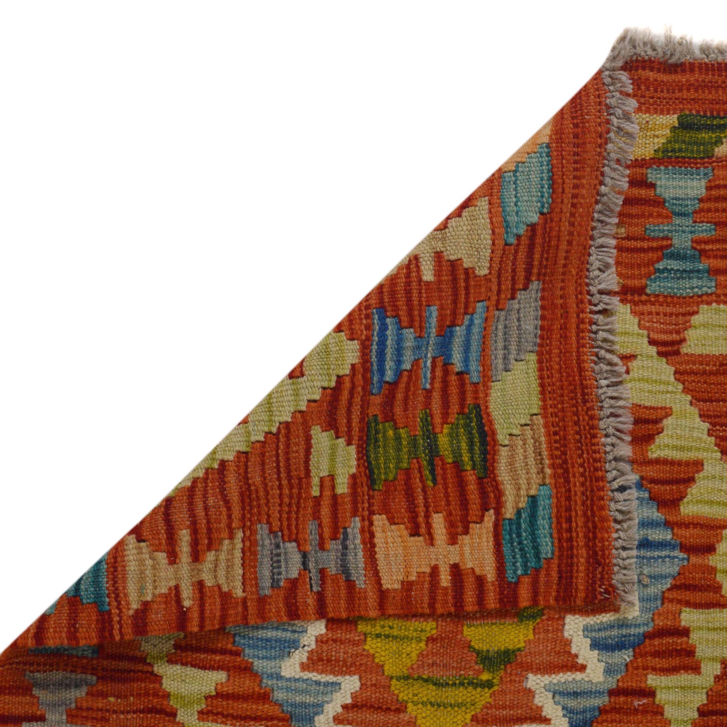 Vegetable Kilim Runner 1' 10" x 5' 2" (ft)- No. B35883